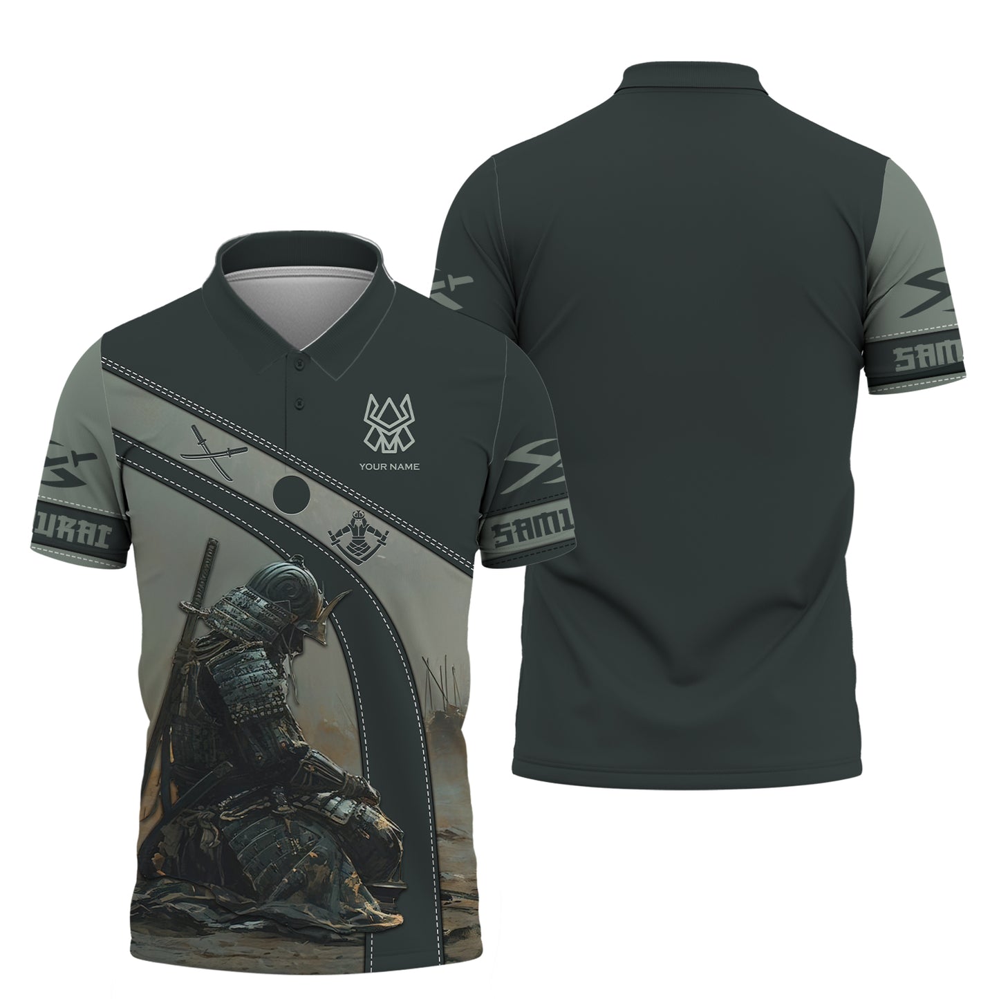 Japan Samurai 3D Full Print Shirt Samurai Shirt Gift For Samurai Lovers