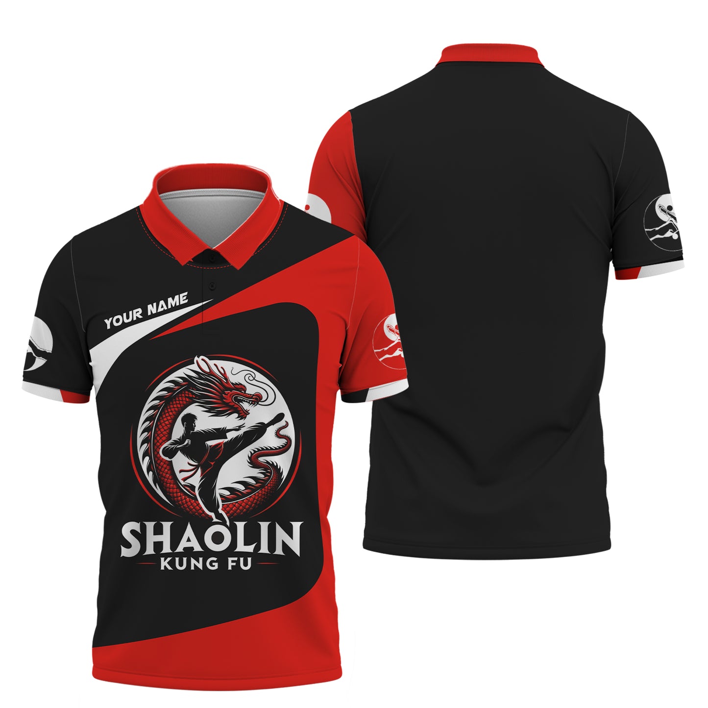 Shaolin Kung Fu Personalized Name 3D Shirt Custom Gift For Shaolin Kung Fu Lovers