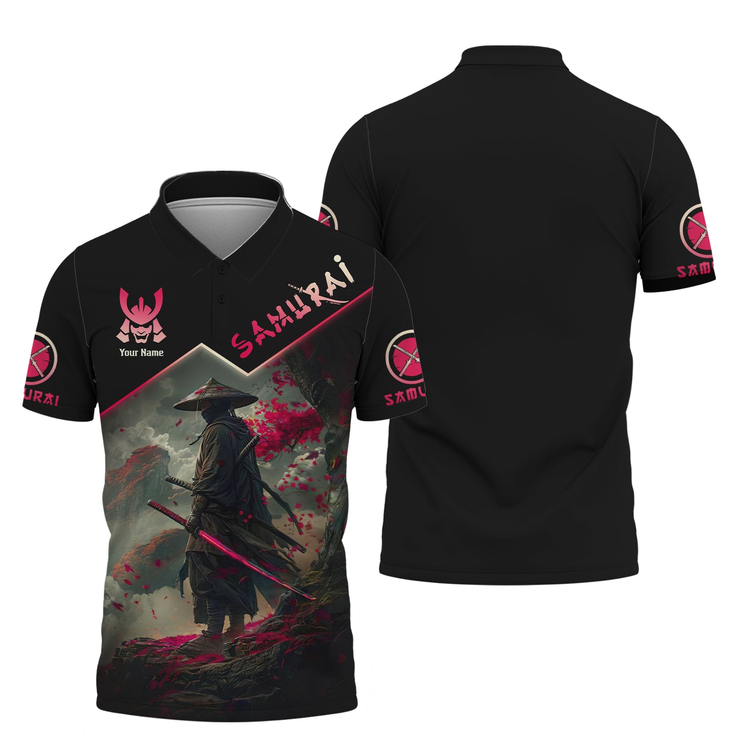 Personalized Samurai Warrior Shirt - Embrace the Spirit