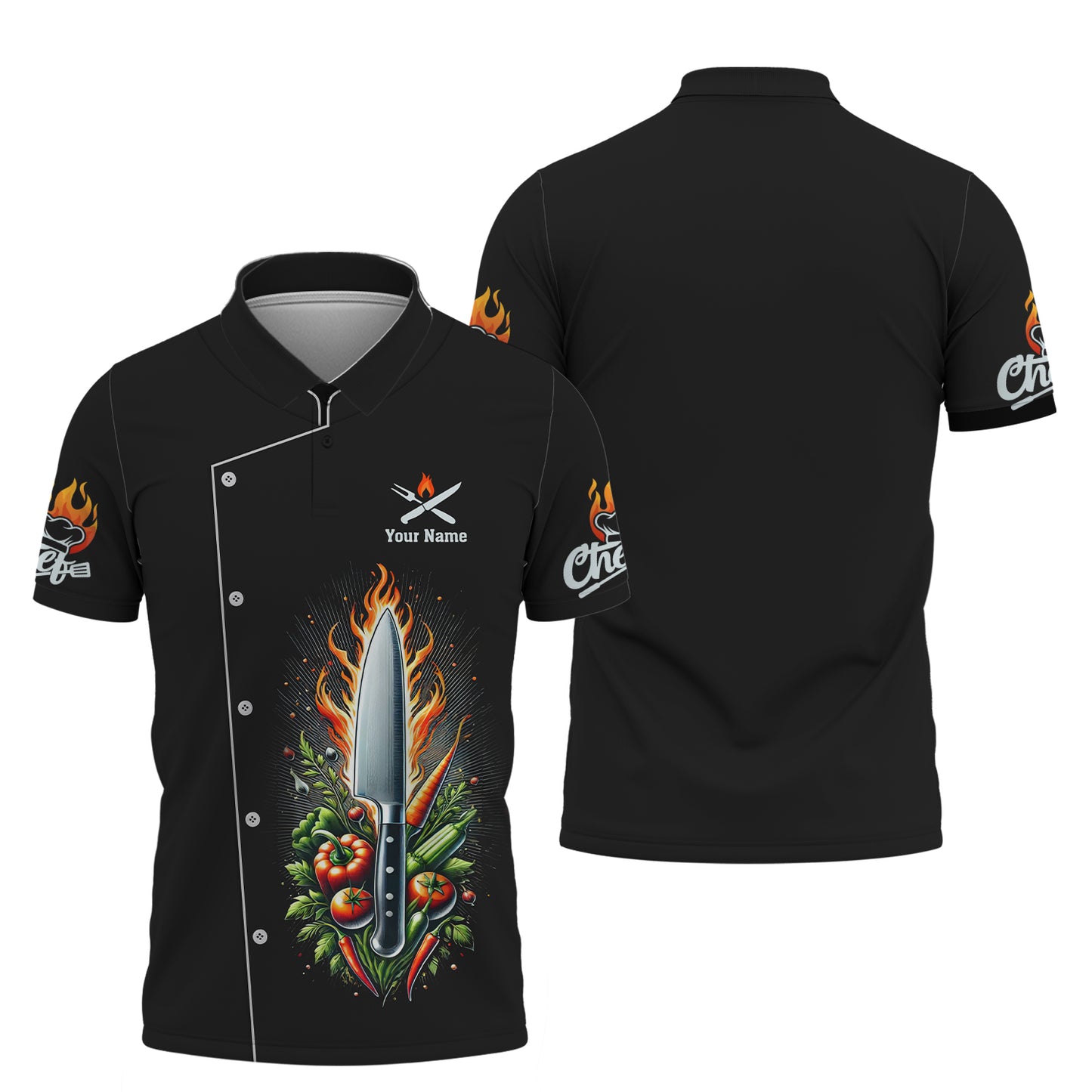 Personalized Chef's Mastery Shirt - Unleash Your Culinary Passion