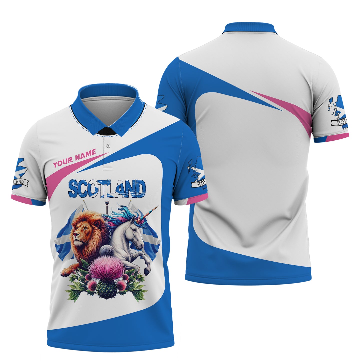 Personalized Scotland Pride Shirt Lion And Unicorn Of Scotland Gift For Scotist Lover