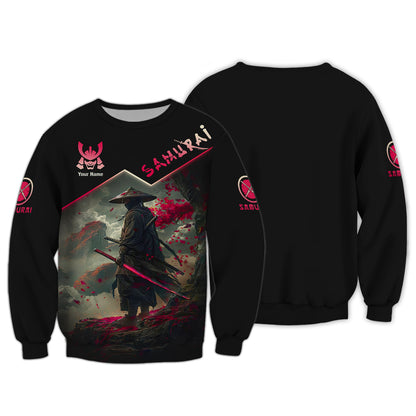 Personalized Samurai Warrior Shirt - Embrace the Spirit