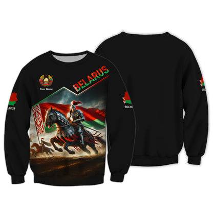 Personalized Belarus Pride Shirt - Celebrate Heritage