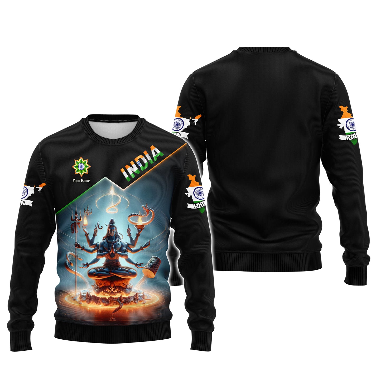 Camiseta personalizada Divine India: abraza la espiritualidad