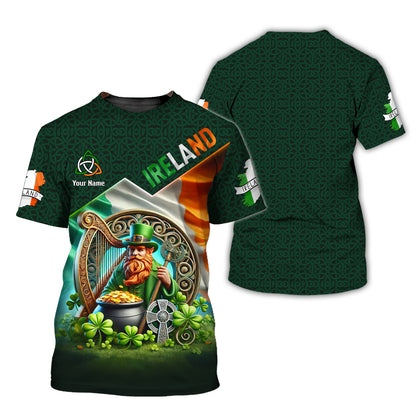 Personalized Irish Heritage Shirt - Celebrate St. Patrick's Day with Irish Pride