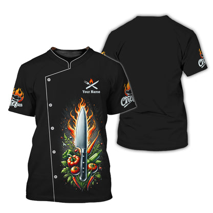 Personalized Chef's Mastery Shirt - Unleash Your Culinary Passion