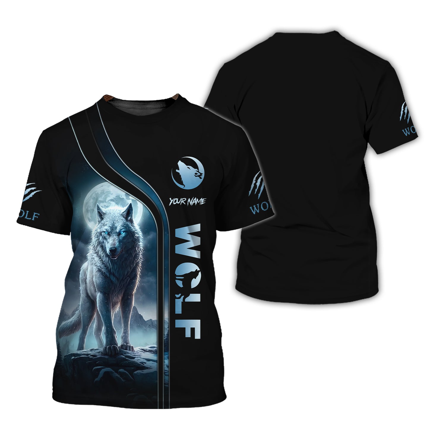 Personalized Wolf Spirit Shirt - Unleash the Wild