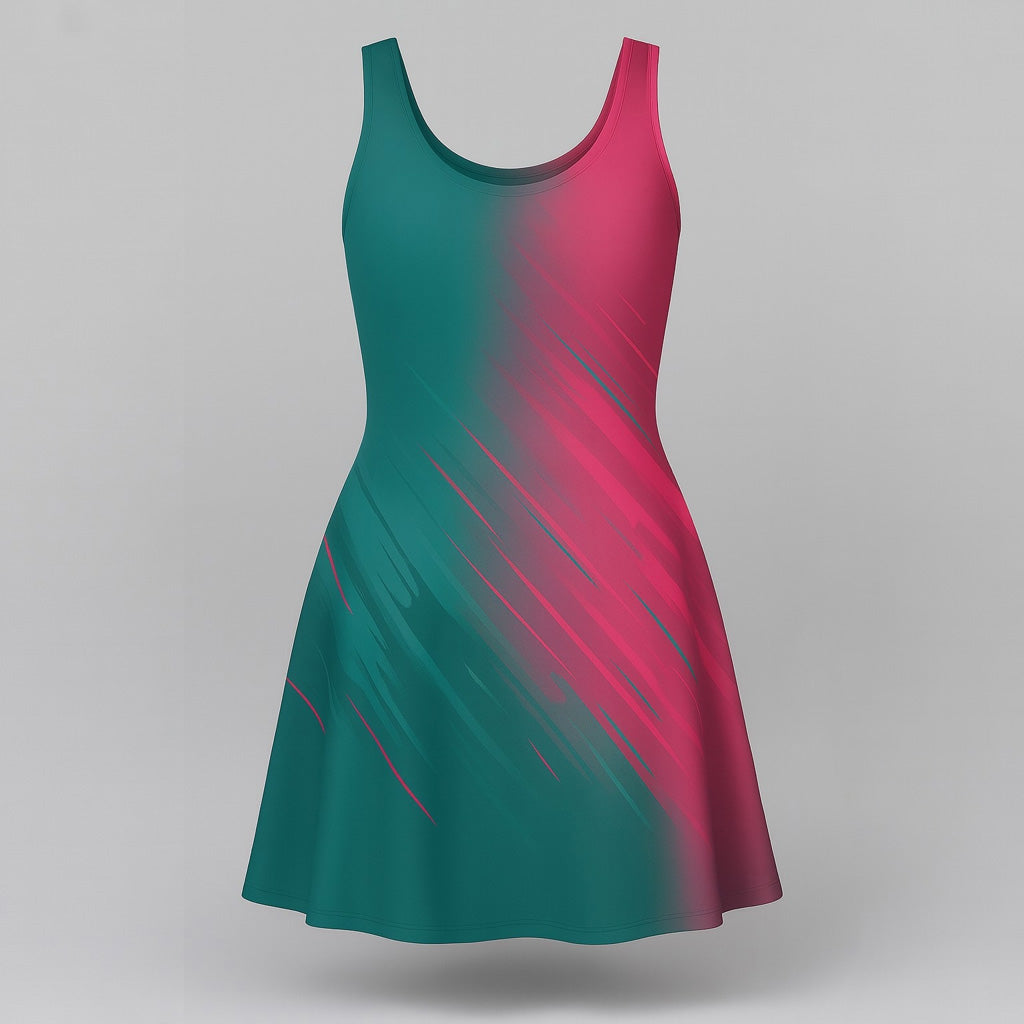 Personalized Pickleball Pocket Dress – Funny Pickle Character 3D Design