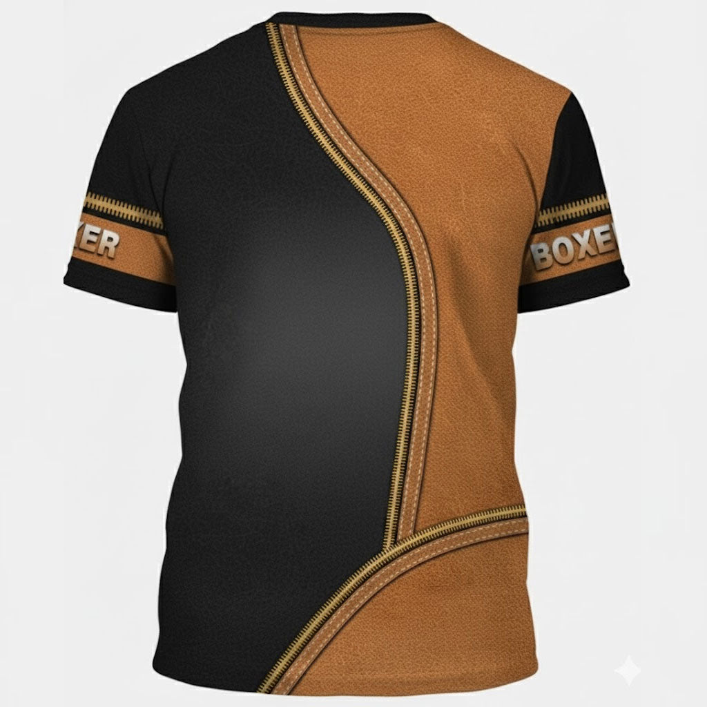 Camisetas con estampado 3D de bulldog americano, regalo personalizado con nombre para amantes de los perros