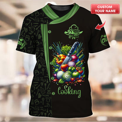 Camisetas de cocina personalizadas: muestra tu pasión culinaria