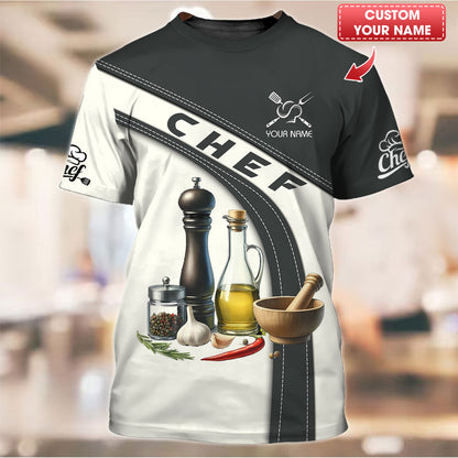 Camisetas de chef personalizadas: potencie sus habilidades culinarias