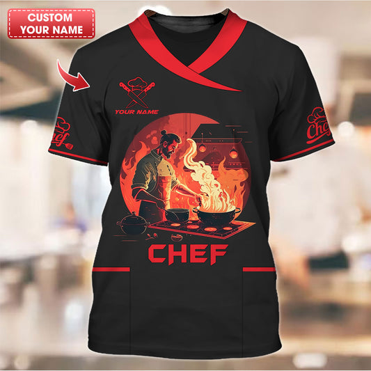 Camisetas de chef personalizadas: despierte su creatividad culinaria