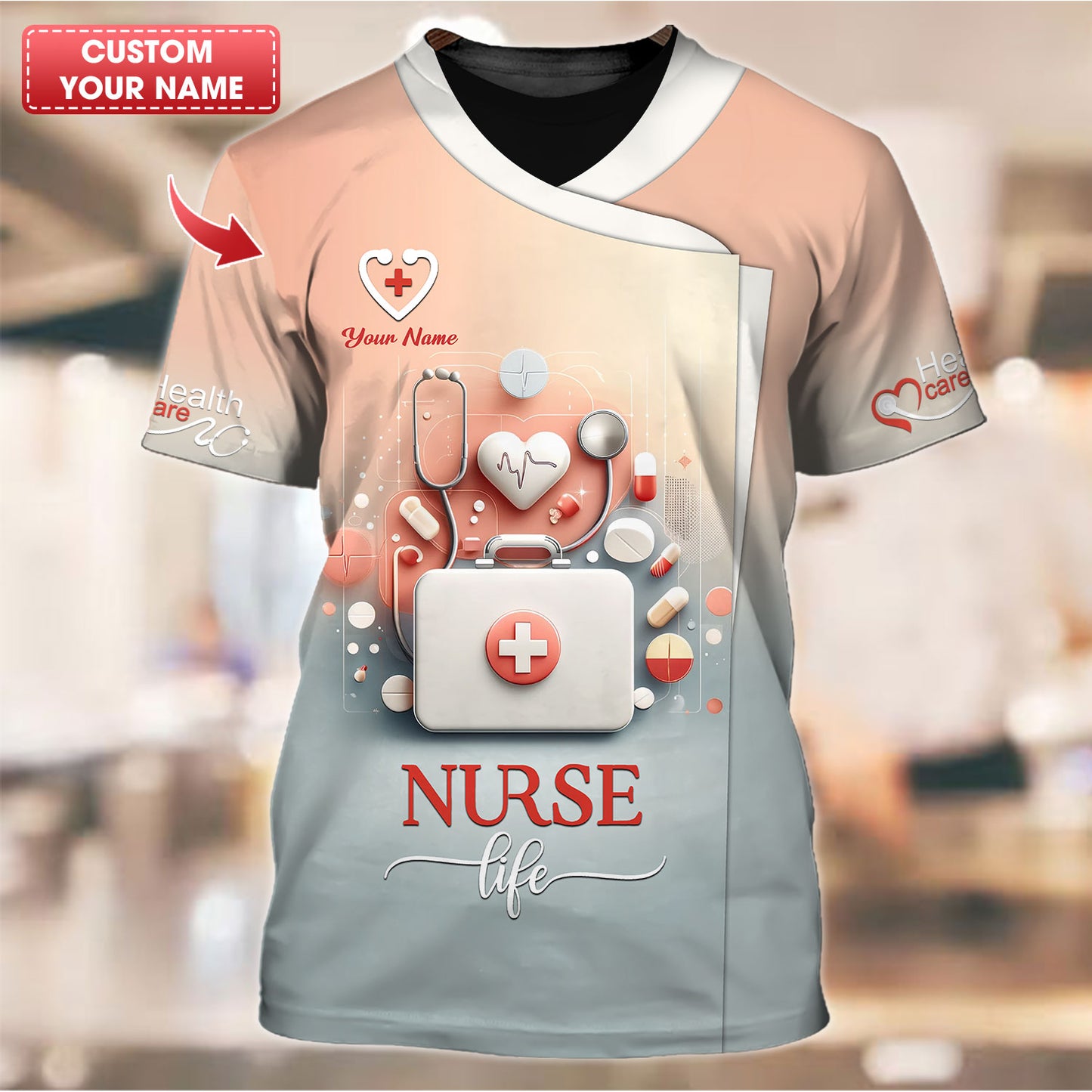 Personalized Nurse Shirts - Embrace the Nurse Life with Style