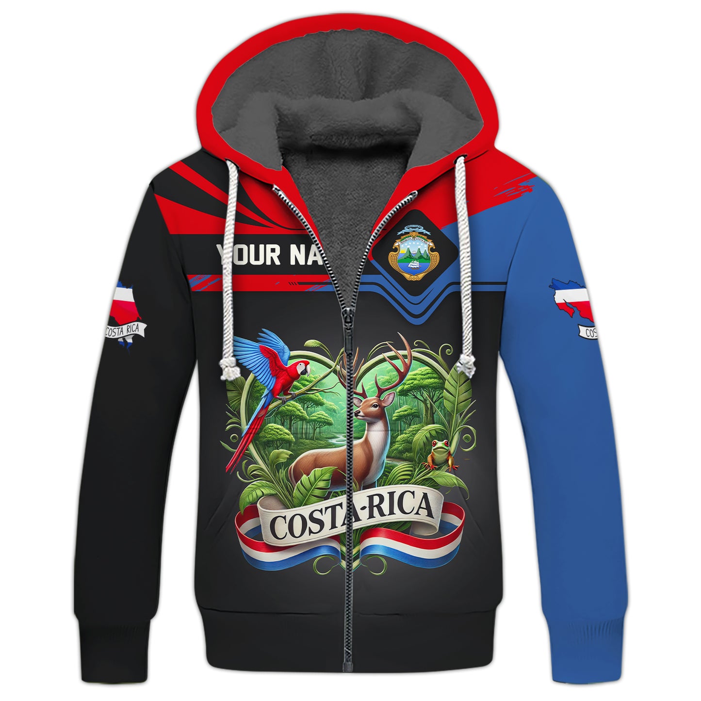 Custom Costa Rica Wildlife 3D Shirt Gift For Costa Rica Lovers