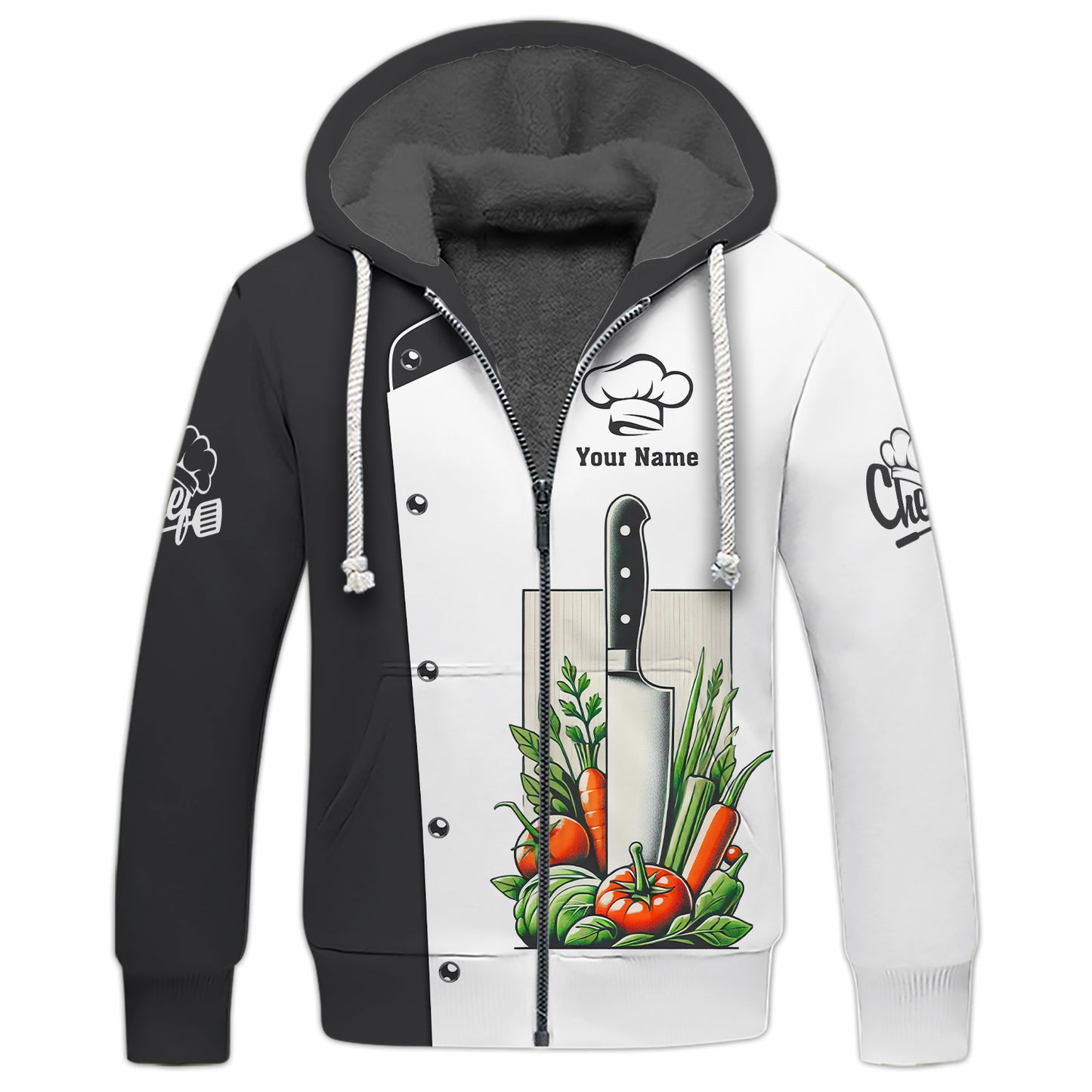 Personalized Chef's Knife Shirt - Show Your Culinary Passion