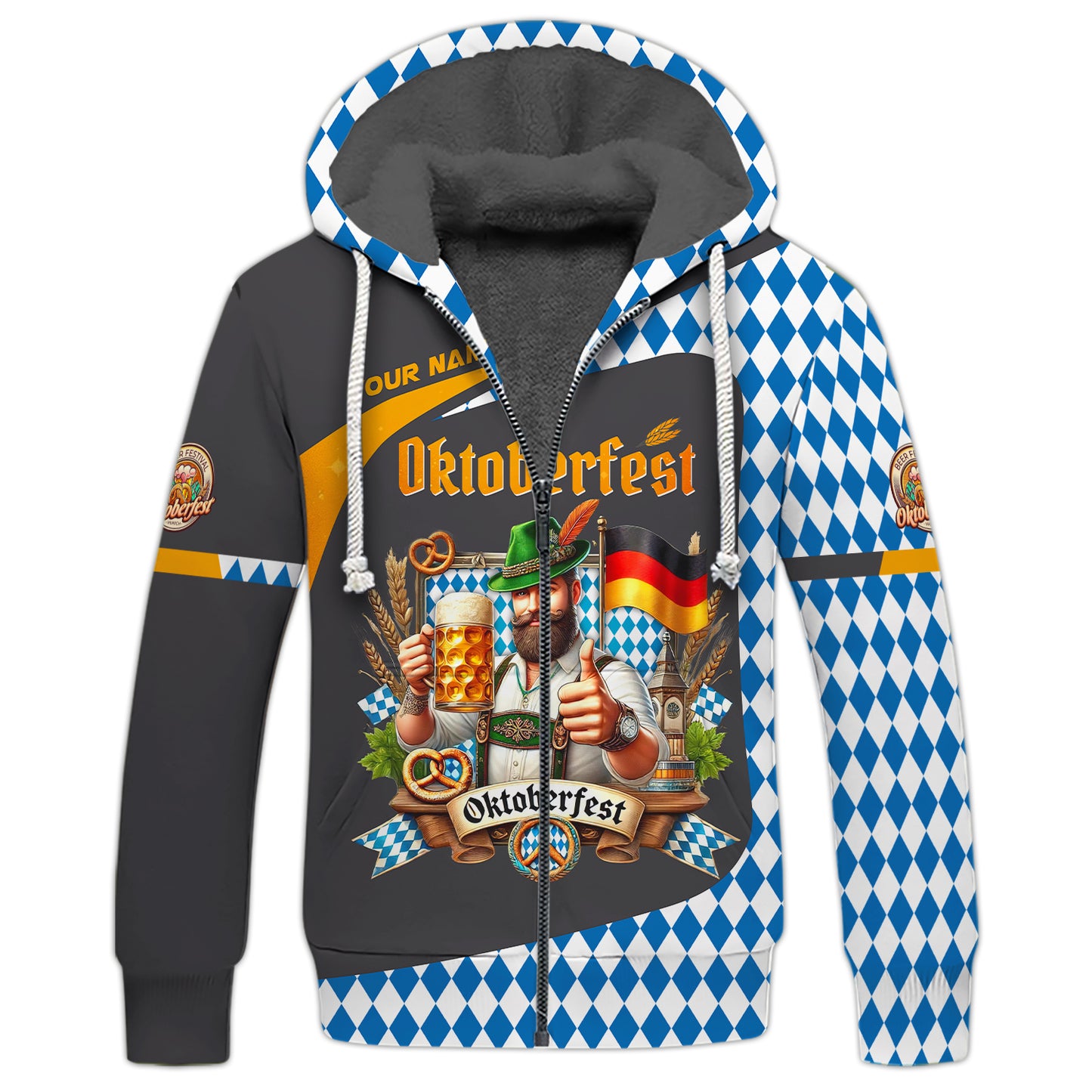 Camisetas 3D del Oktoberfest, festival de cerveza, regalo personalizado para amantes del Oktoberfest