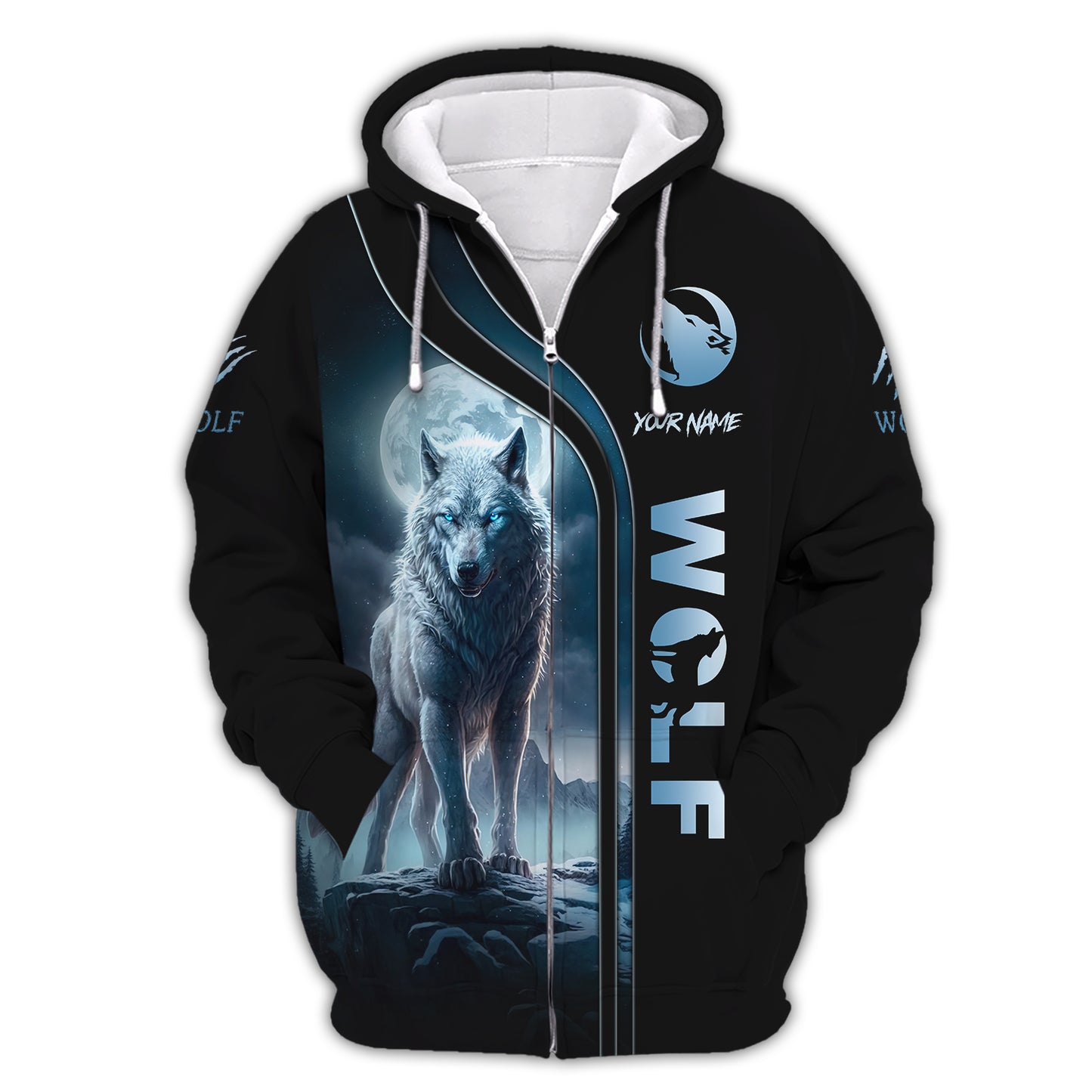 Personalized Wolf Spirit Shirt - Unleash the Wild