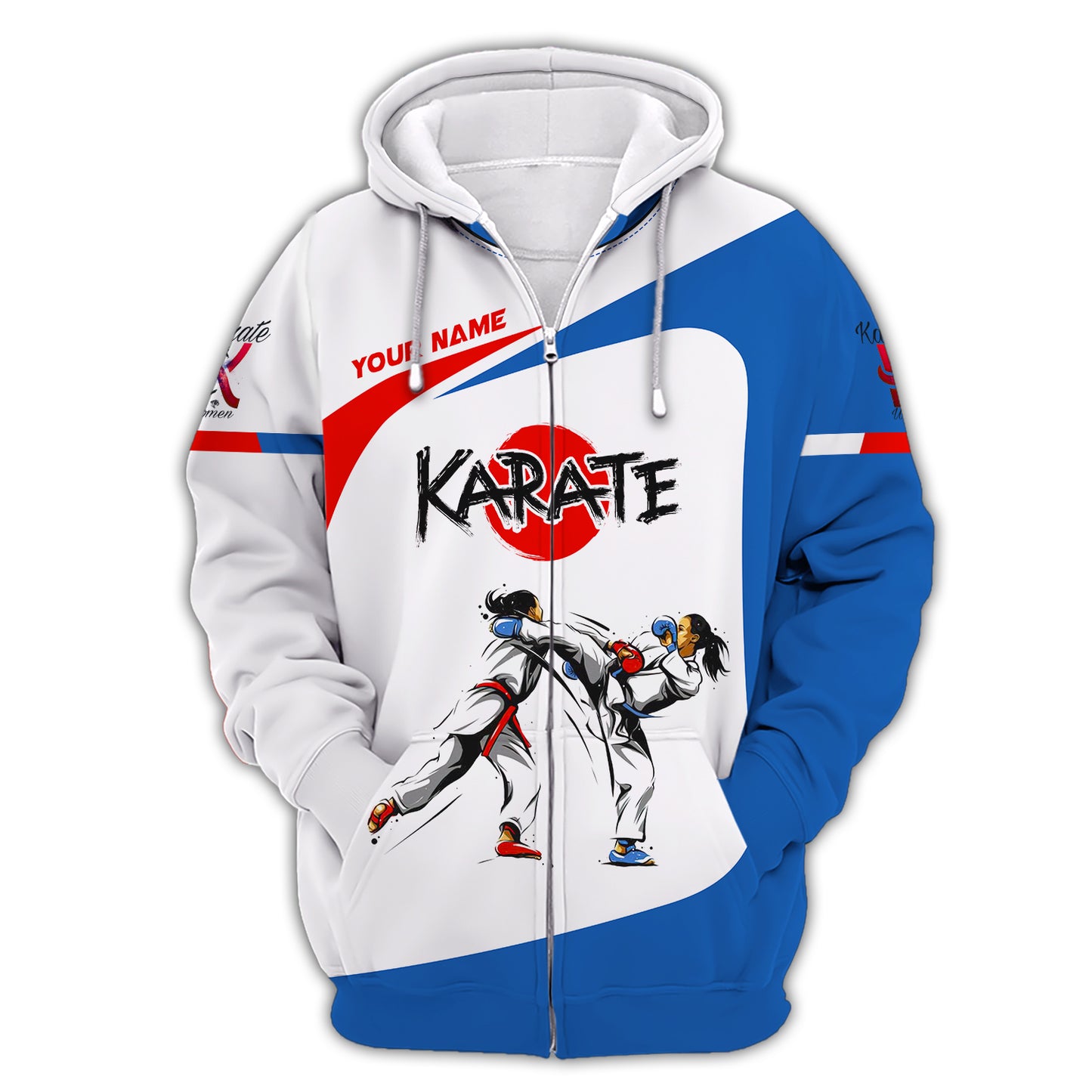 Camiseta de karate con nombre personalizado Regalo con nombre personalizado para amantes del karate