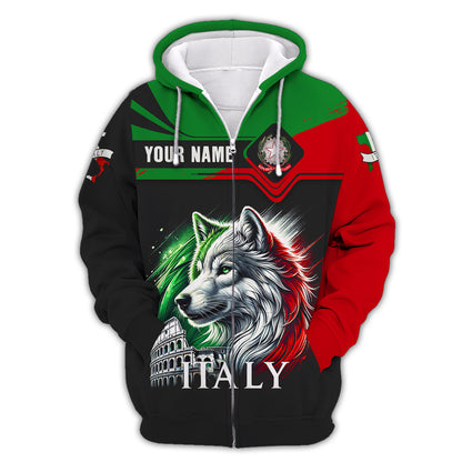 Personalized Italy Pride Shirt - Show Your Passion for Italy