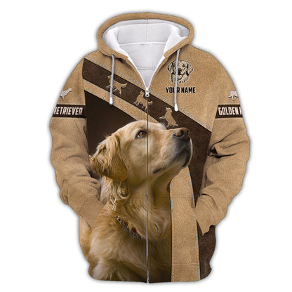 Personalized Golden Retriever Shirt - Celebrate Your Loyal Companion