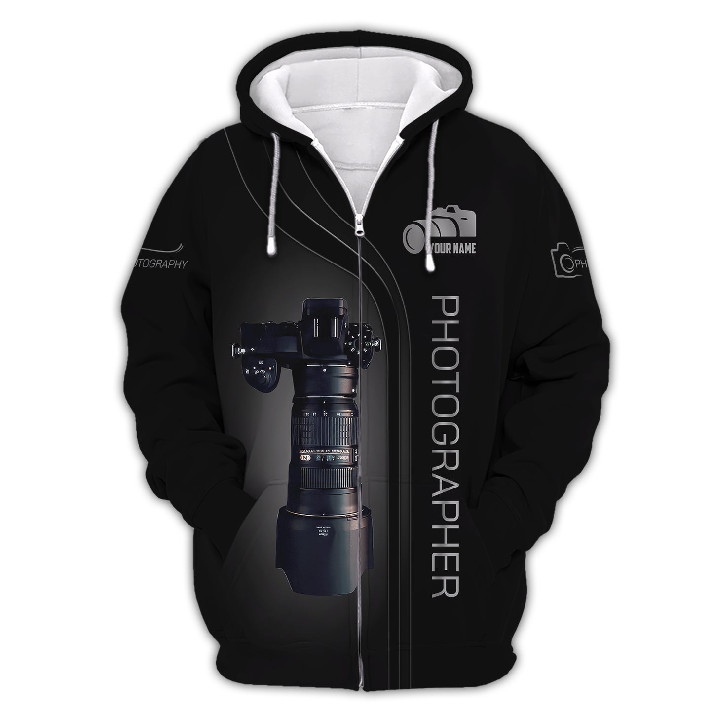 Photographer Custom T- Shirts Photographer 3D Shirt Gift For Photographer Lover