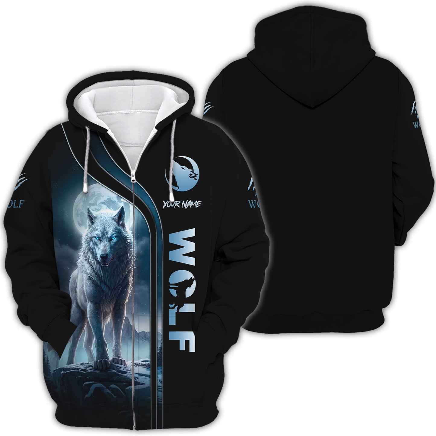 Personalized Wolf Spirit Shirt - Unleash the Wild