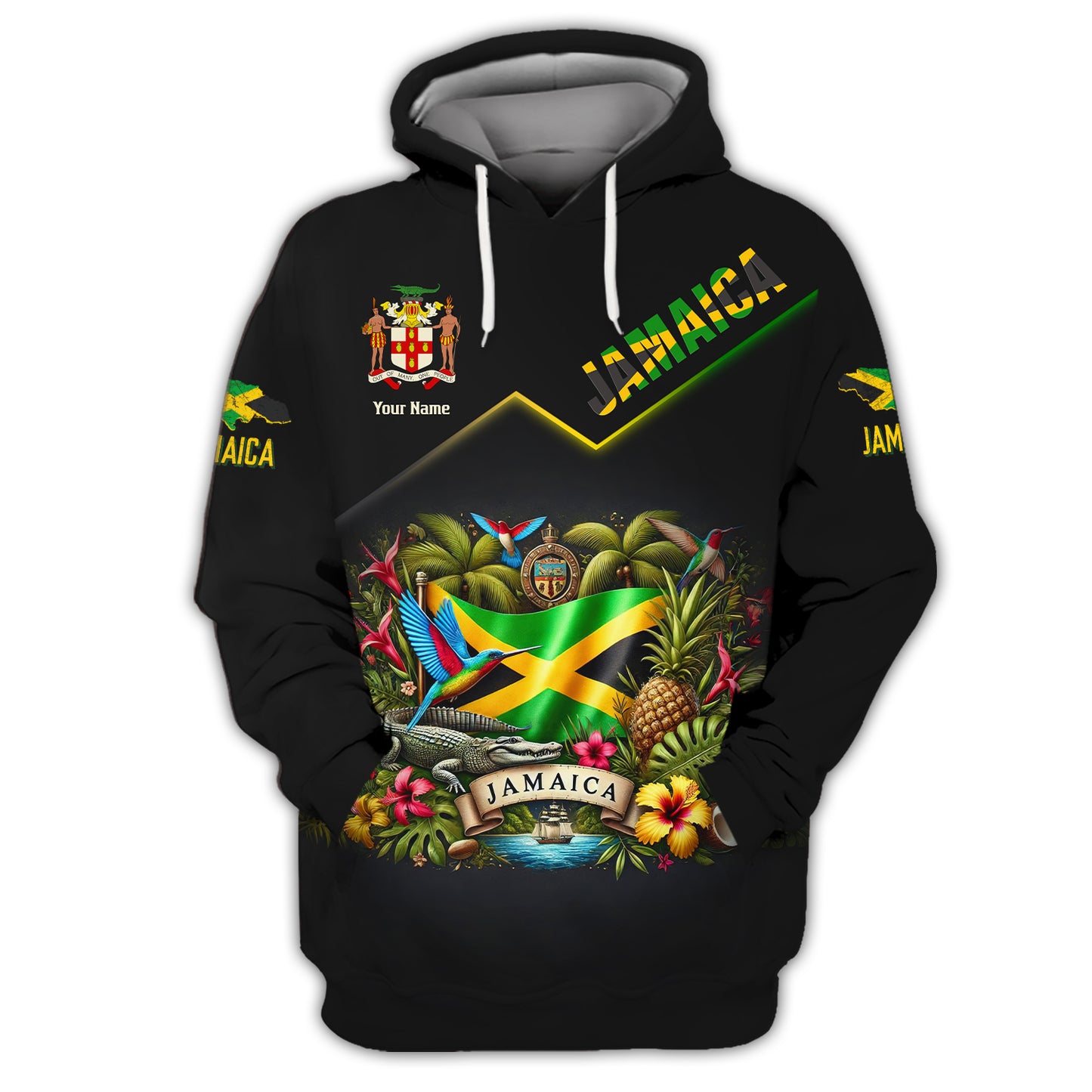 Personalized Jamaica Pride Shirt - Embrace Jamaican Culture