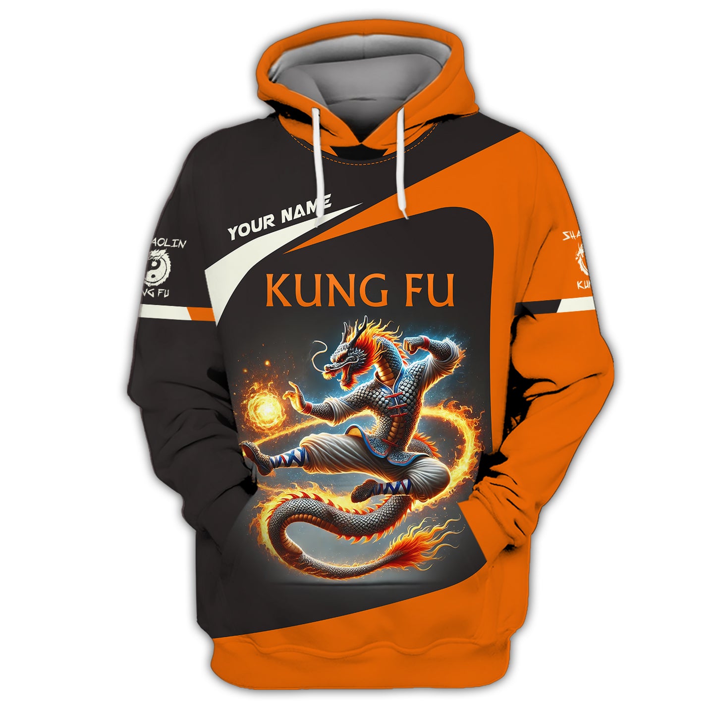 Shaolin Kung Fu 3D Shirt Dragon Master Custom T-Shirts Gift For Shaolin Kung Fu Lovers