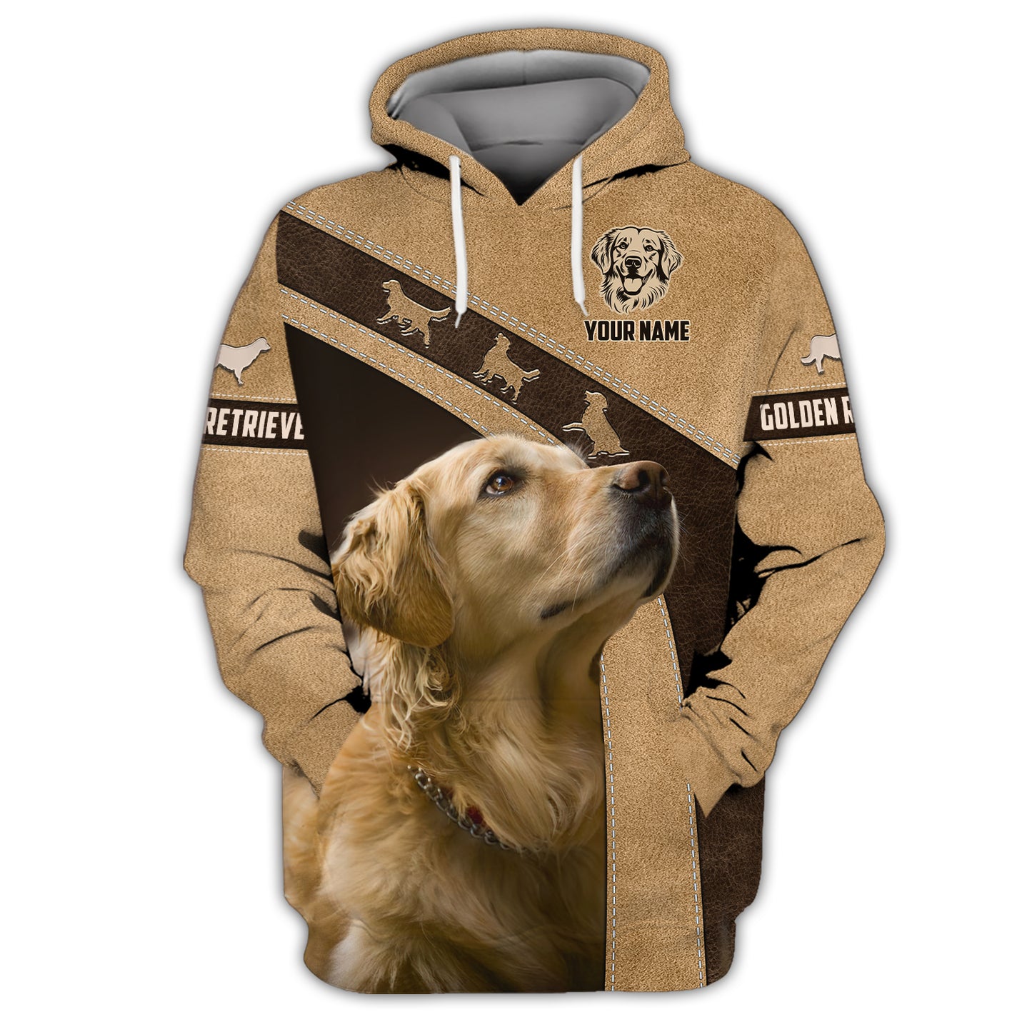 Camiseta personalizada de Golden Retriever: celebre a su fiel compañero