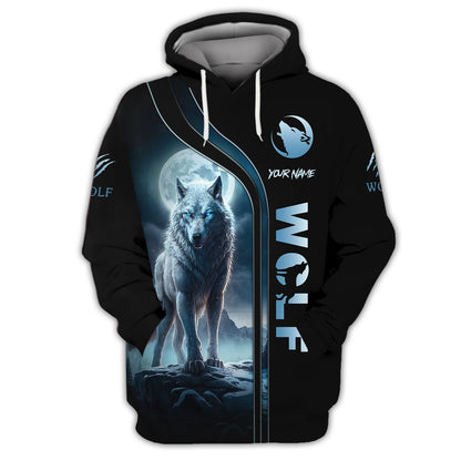 Personalized Wolf Spirit Shirt - Unleash the Wild