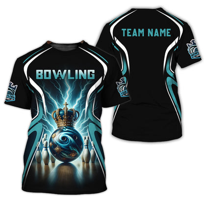 Camiseta personalizada del equipo de bolos: juega con estilo ganador