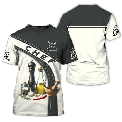 Personalized Chef Shirts - Spice Up Your Culinary Skills