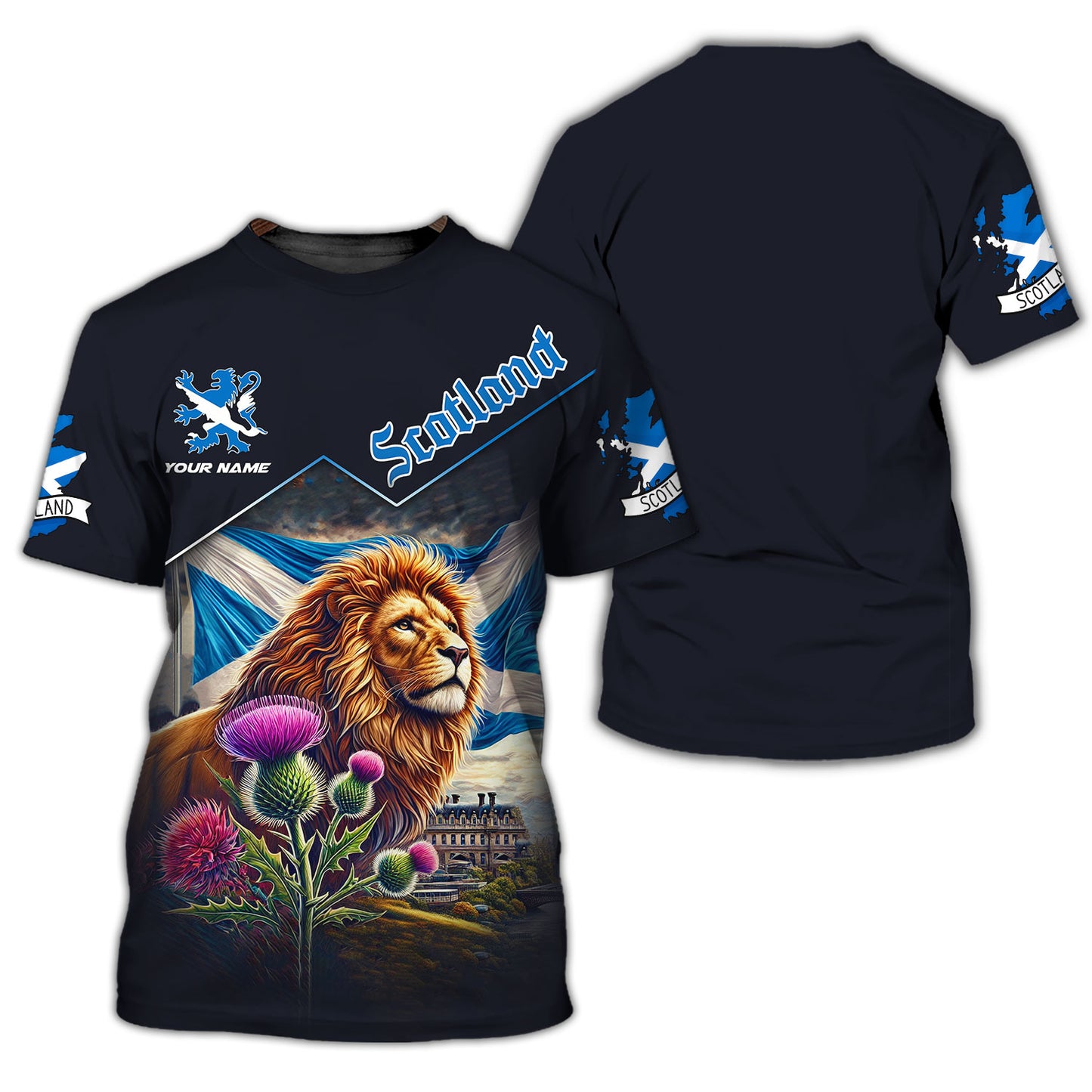 Personalized Scotland Pride Shirt - Celebrate Your Scottish Heritage