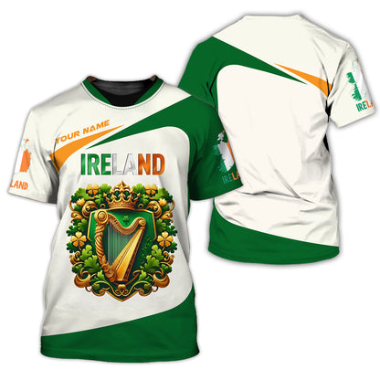 Camiseta personalizada del orgullo de Irlanda: abraza el espíritu irlandés