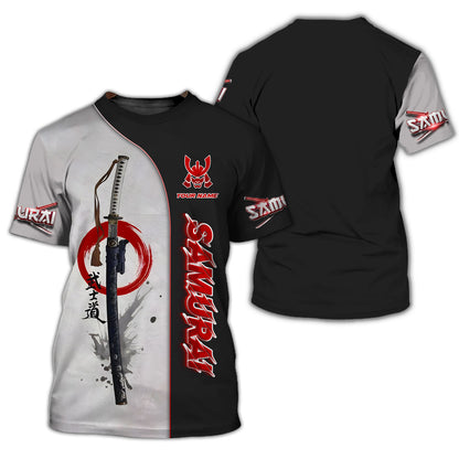 Personalized Samurai Shirts - Honor, Strength, Tradition