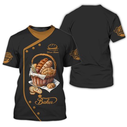 Personalized Baker Shirts - Fresh Baked Perfection