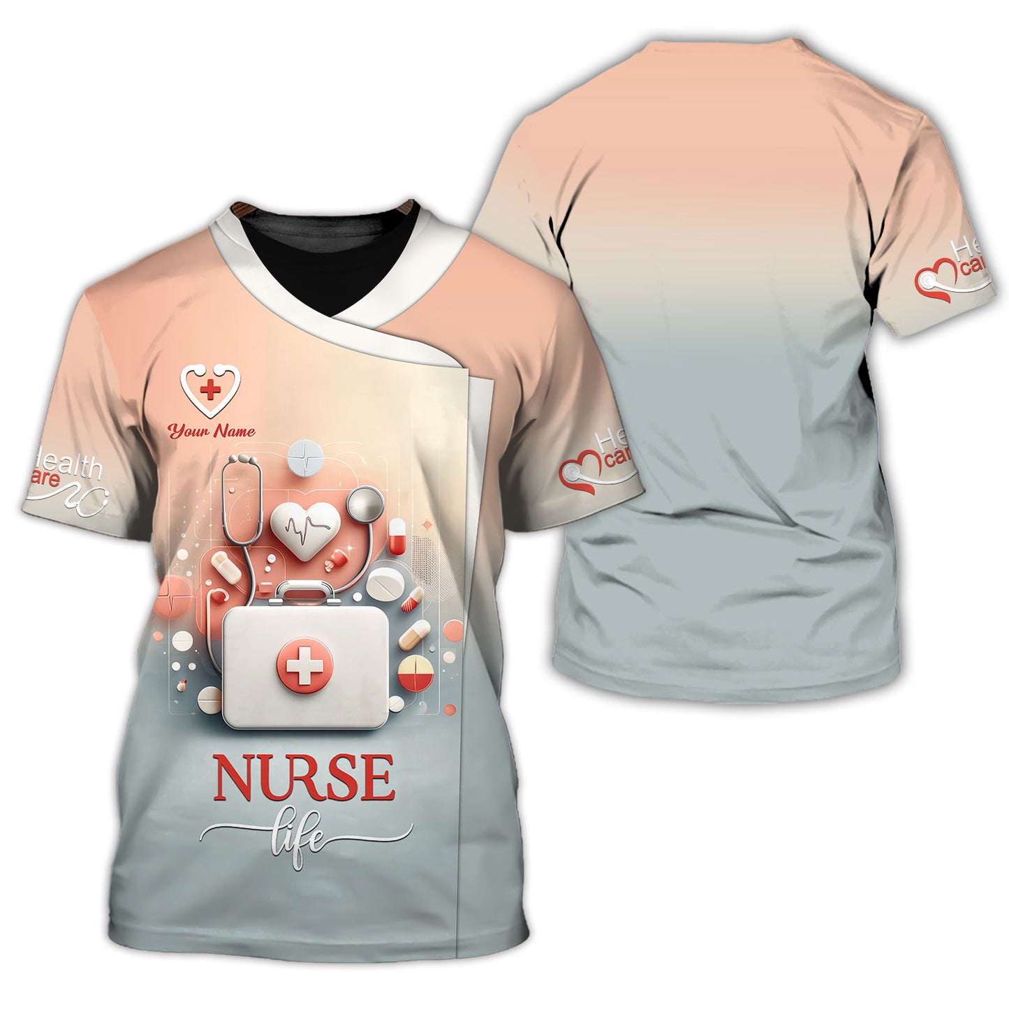 Personalized Nurse Shirts - Embrace the Nurse Life with Style