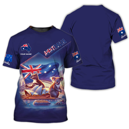 Personalized Australia Pride Shirt - Celebrate the Land Down Under