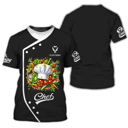 Personalized Chef Shirt - Culinary Excellence Awaits