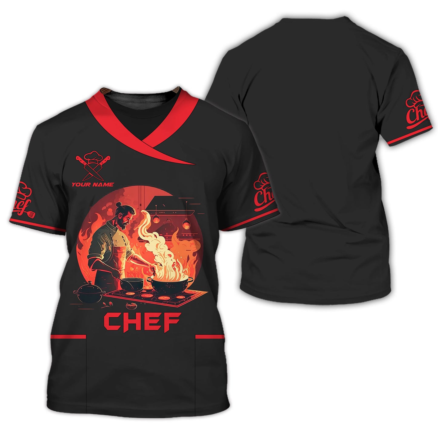 Camisetas de chef personalizadas: despierte su creatividad culinaria