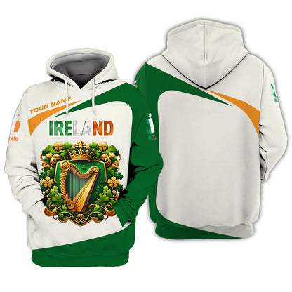 Personalized Ireland Pride Shirt - Embrace the Irish Spirit