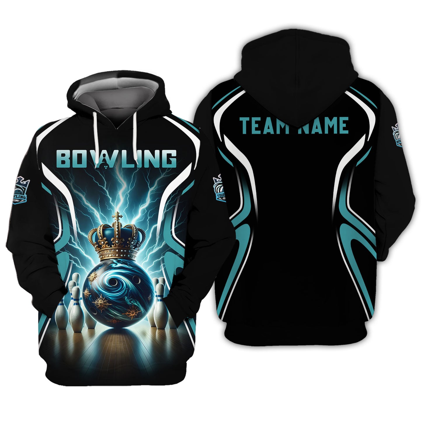 Personalized Bowling Team Shirt - Strike in Winning Style