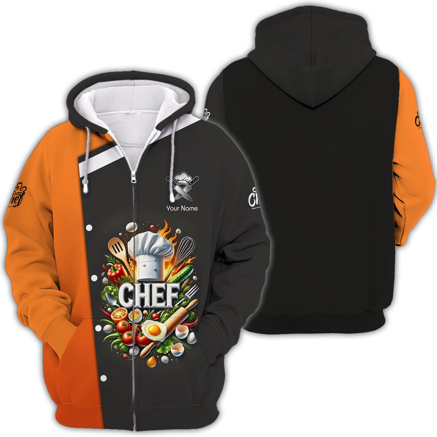 Camisetas de chef personalizadas: pasión culinaria, estilo profesional