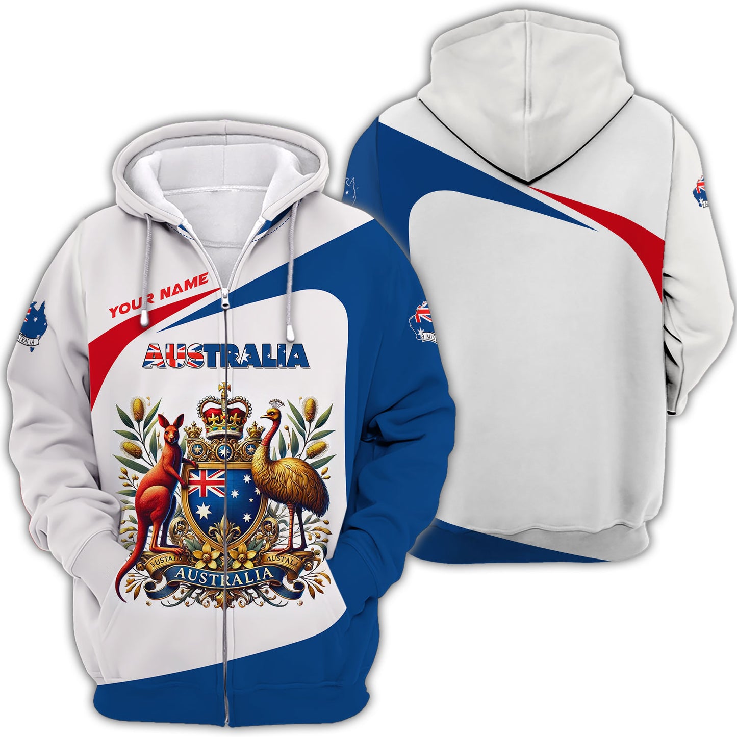 Personalized Australia Pride Shirt - National Symbol