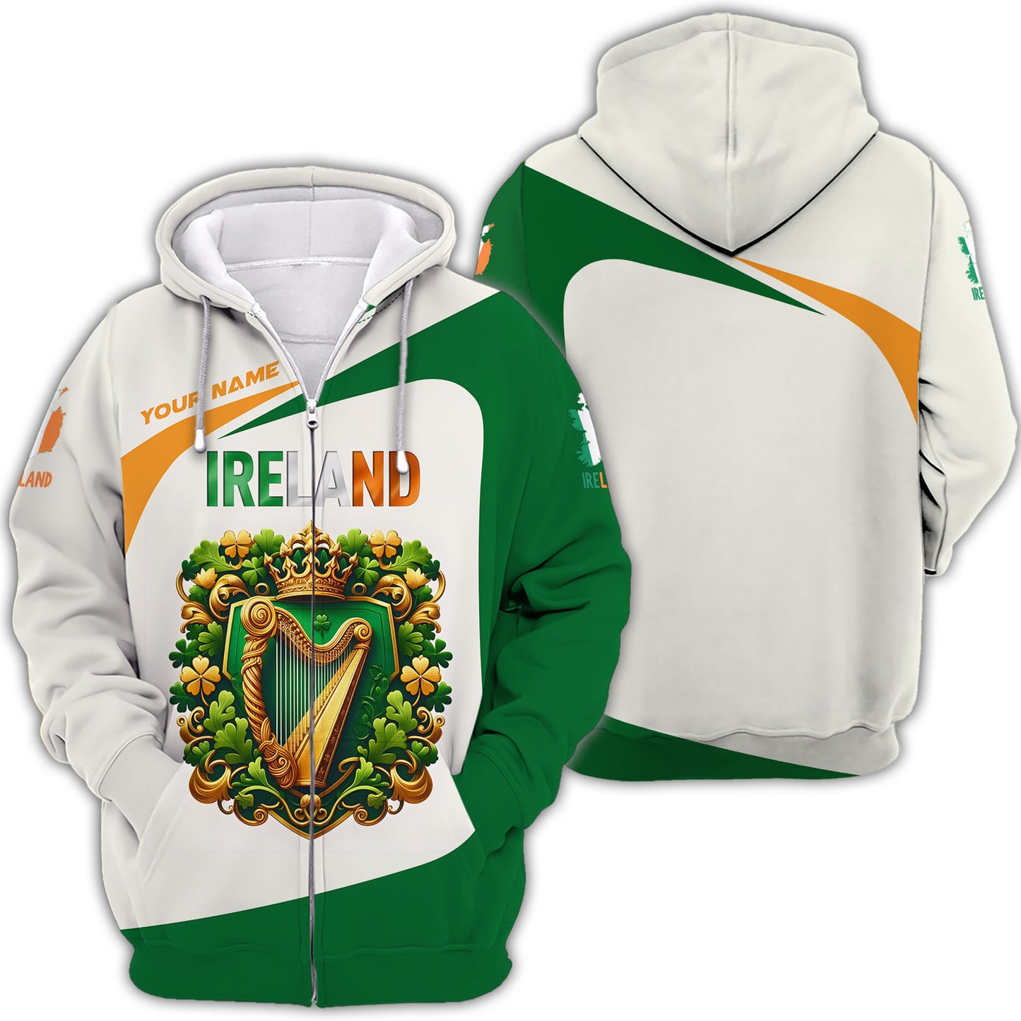 Camiseta personalizada del orgullo de Irlanda: abraza el espíritu irlandés