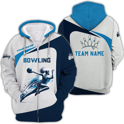 Personalized Bowling Team Shirt - Celebrate Your Strikes