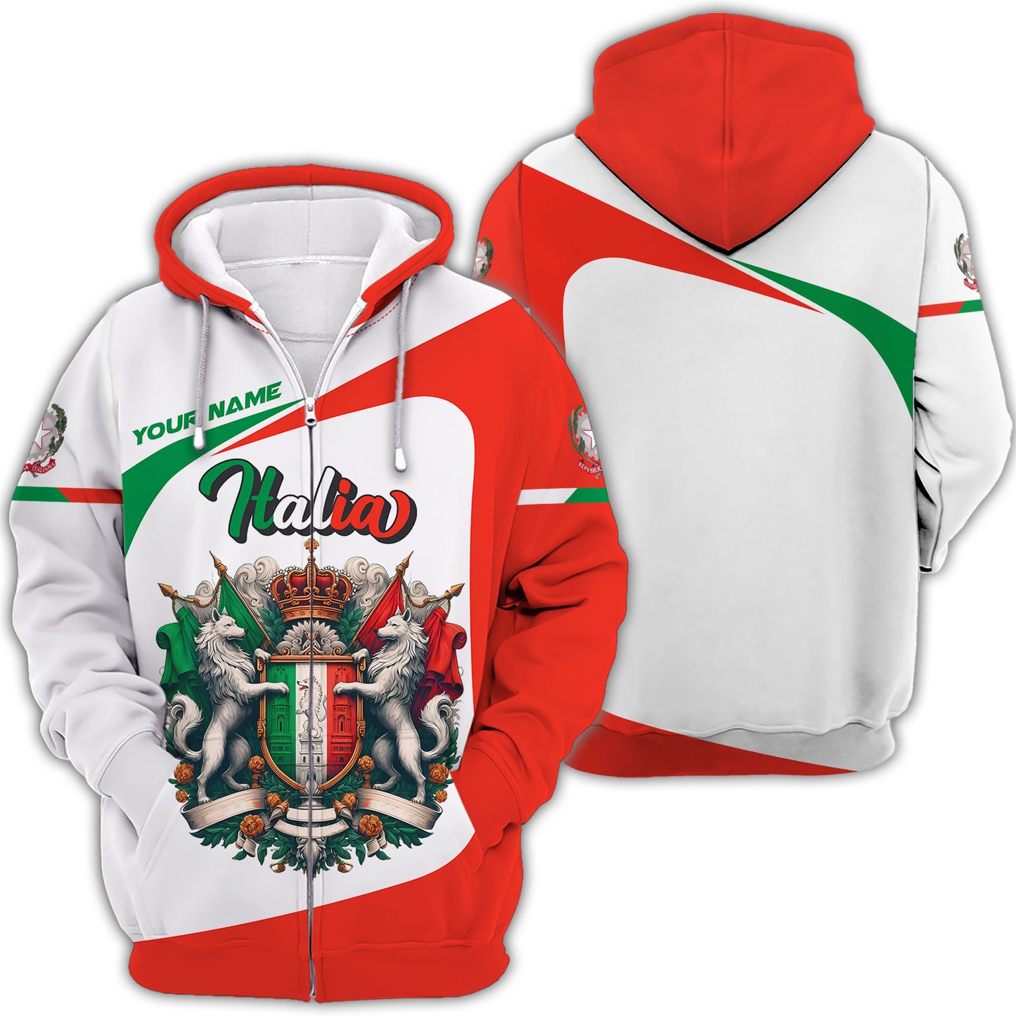 Personalized Italia Pride Shirt - Embrace Your Italian Heritage