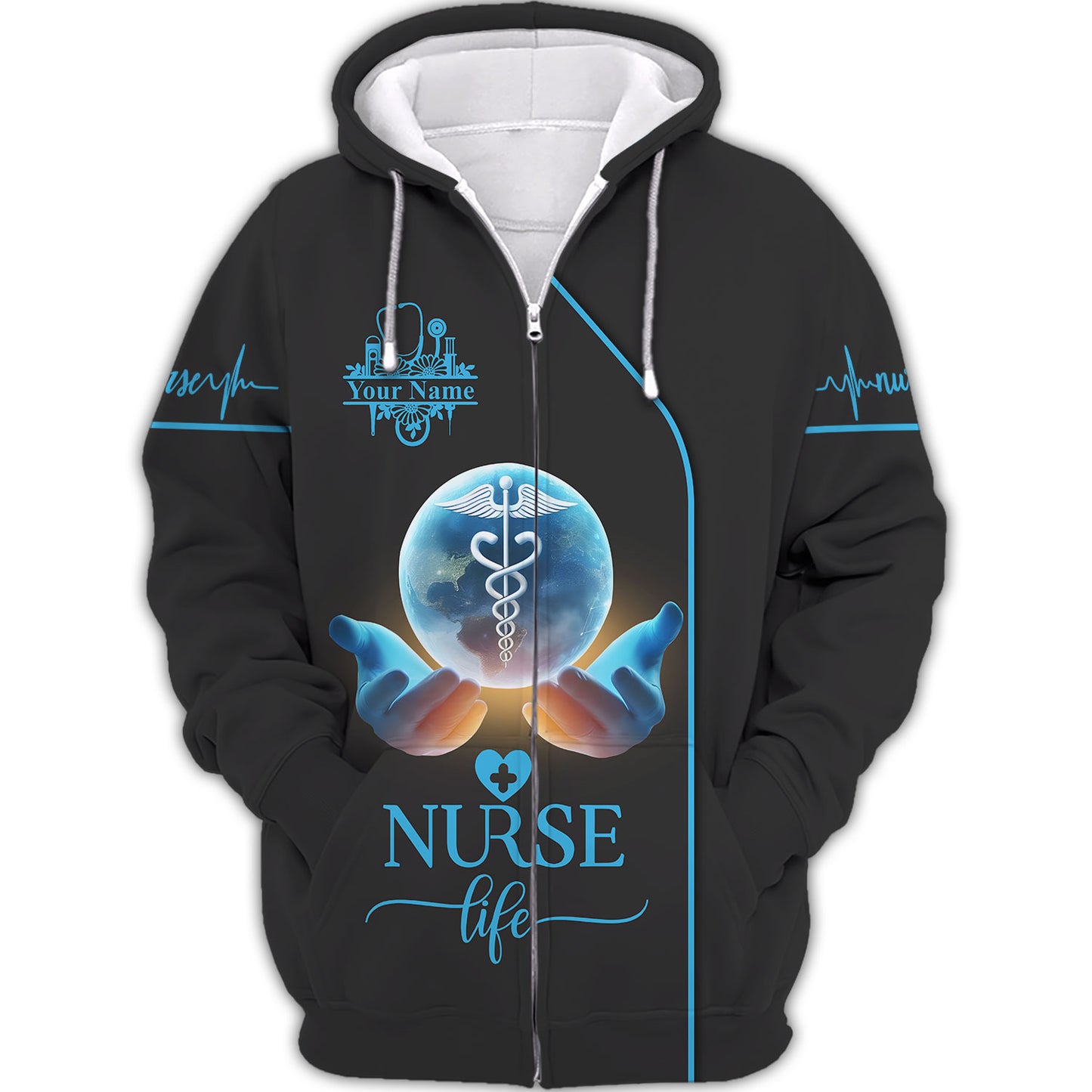 Camiseta de enfermera personalizada – Camiseta Nurse Life