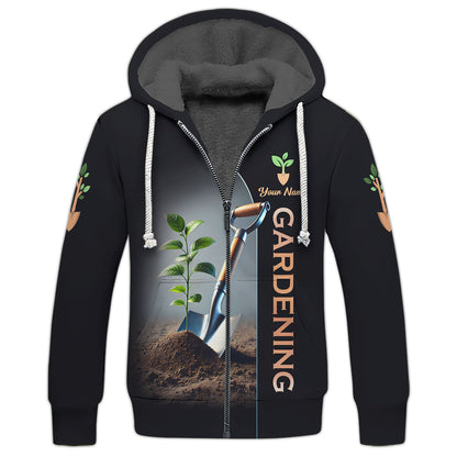 Camisetas personalizadas con pala de jardín, regalo de camiseta 3D de jardinería para amantes de la jardinería