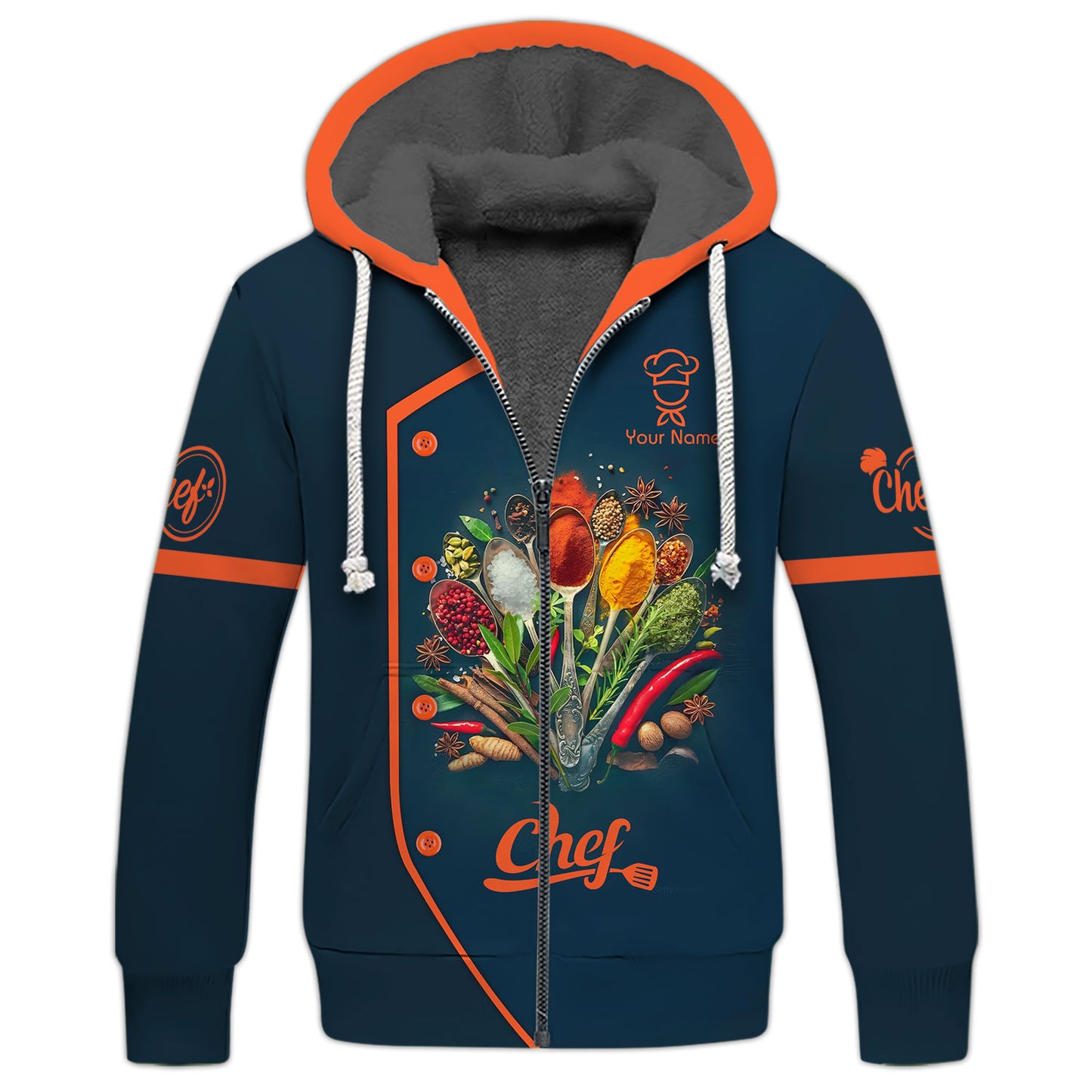 Personalized Chef Shirts - Spice Symphony